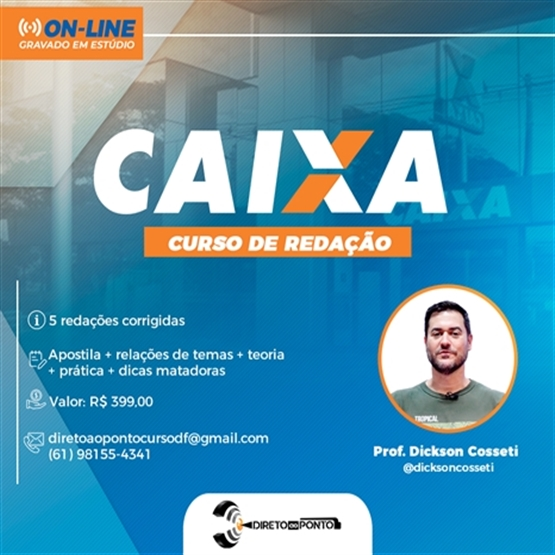 Curso de Redação para a CAIXA