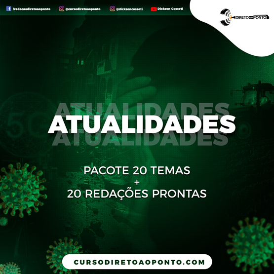 Pacote Atualidades 2025 (20 temas + padrões de resposta)